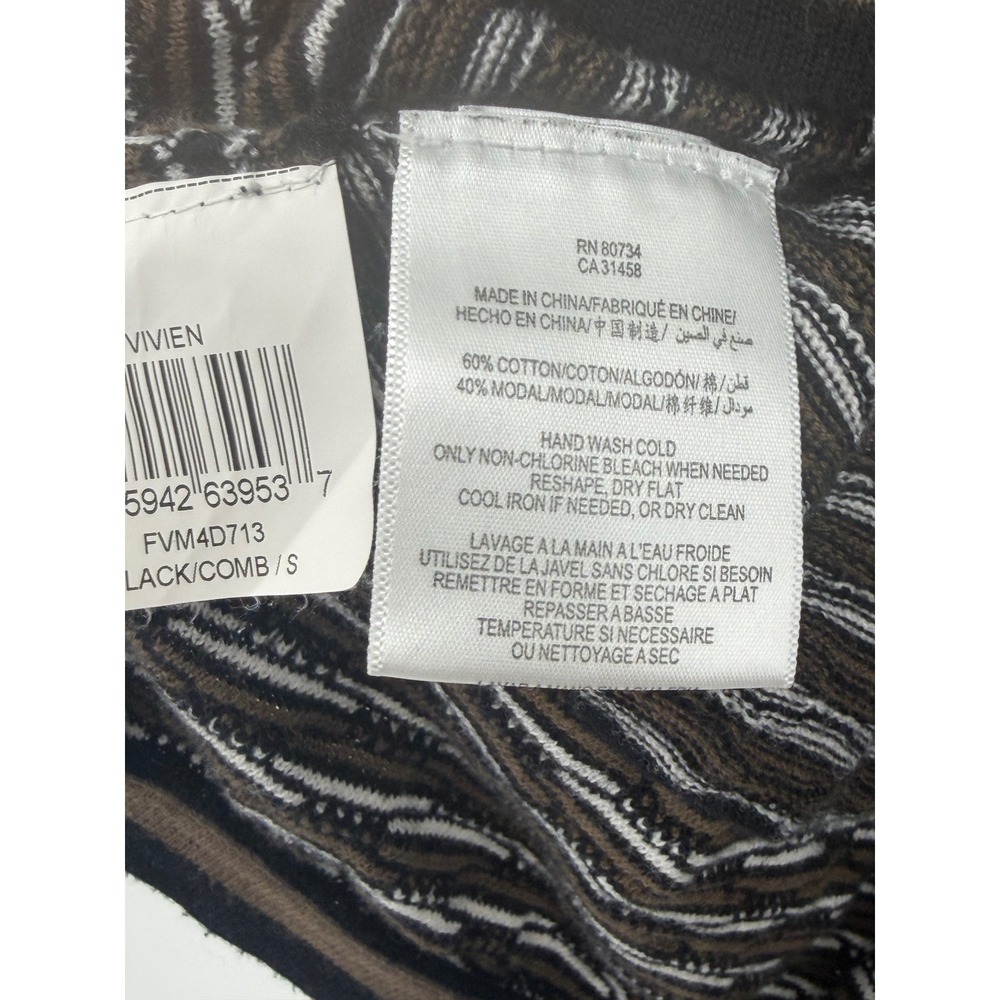 BCBGMaxAzria Womens Viven Wrap Small Cardigan Whimsigoth Boho Business Causal - Picture 8 of 11